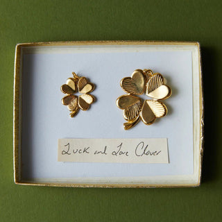 Small Luck and Love Clover Charm - obligato