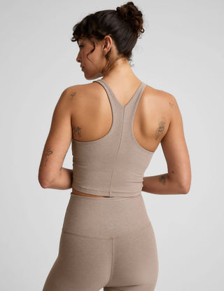 Spaceday Refocus Cropped Tank in Oyster - obligato