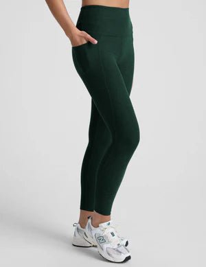 SPACEDYE CAUGHT IN THE MIDI HW LEGGING Dark Spruce - obligato