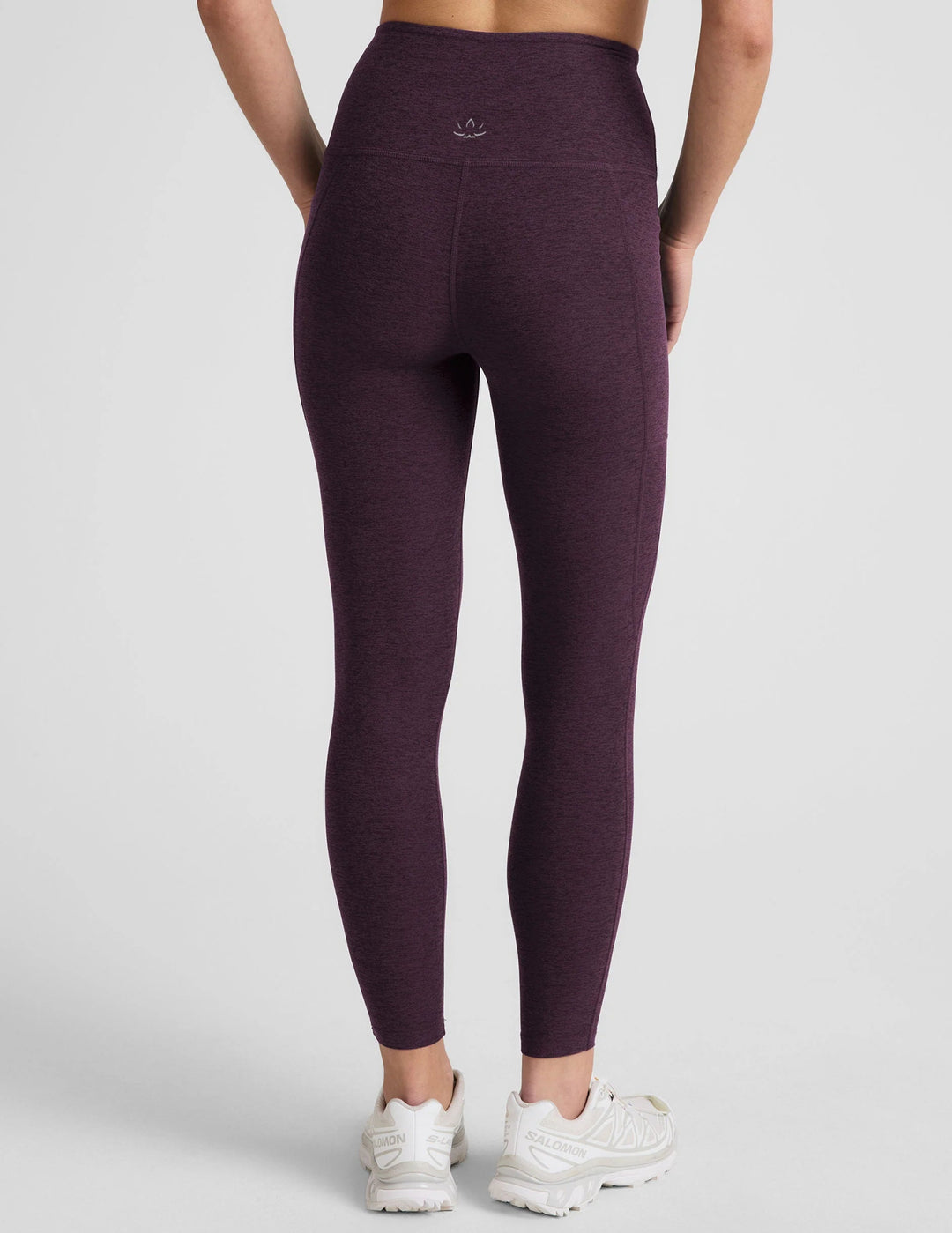 SPACEDYE CAUGHT IN THE MIDI HW LEGGING in Eggplant - obligato