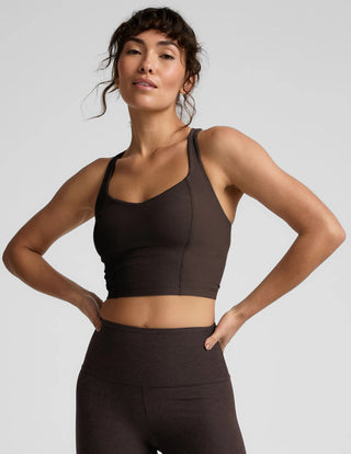 SPACEDYE INTENSITY RACERACK CROPPED TANK - obligato