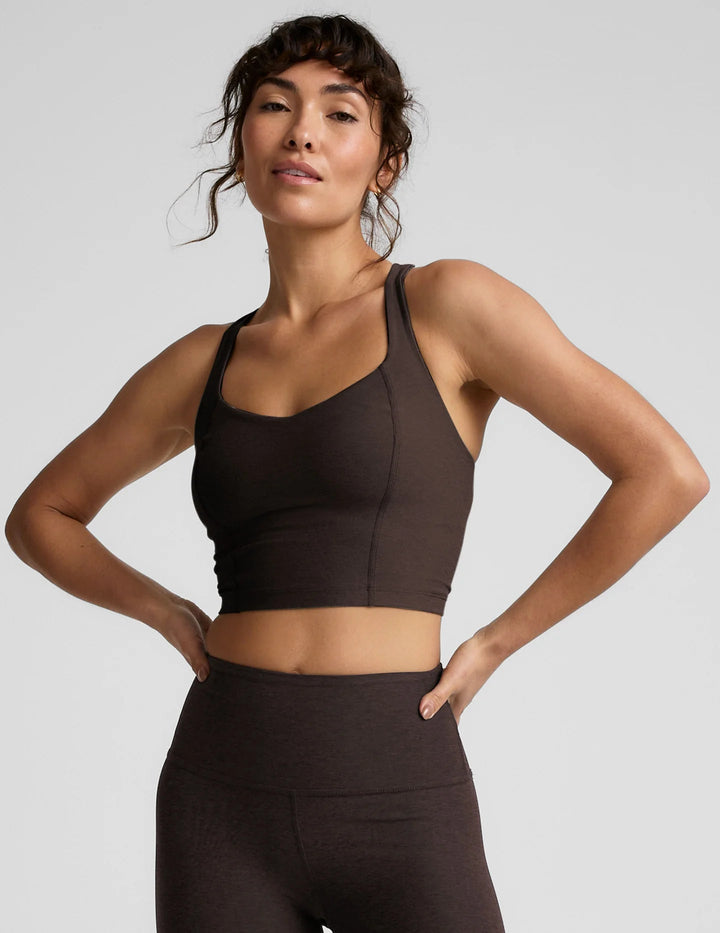 SPACEDYE INTENSITY RACERACK CROPPED TANK - obligato