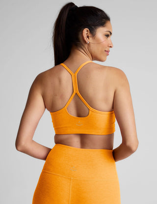 Spacedye Racerback Bra in Mango - obligato