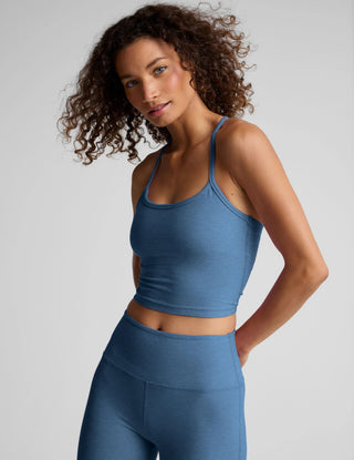 Spacedye Washed Denim Slim Tank - obligato