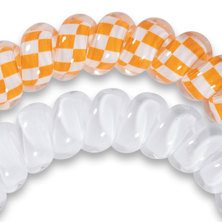 Spiral Hair Coils | Small | Univ. of Tennessee Hair Ties - obligato