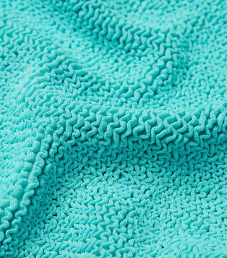 Square Neck One Piece in Aqua - obligato