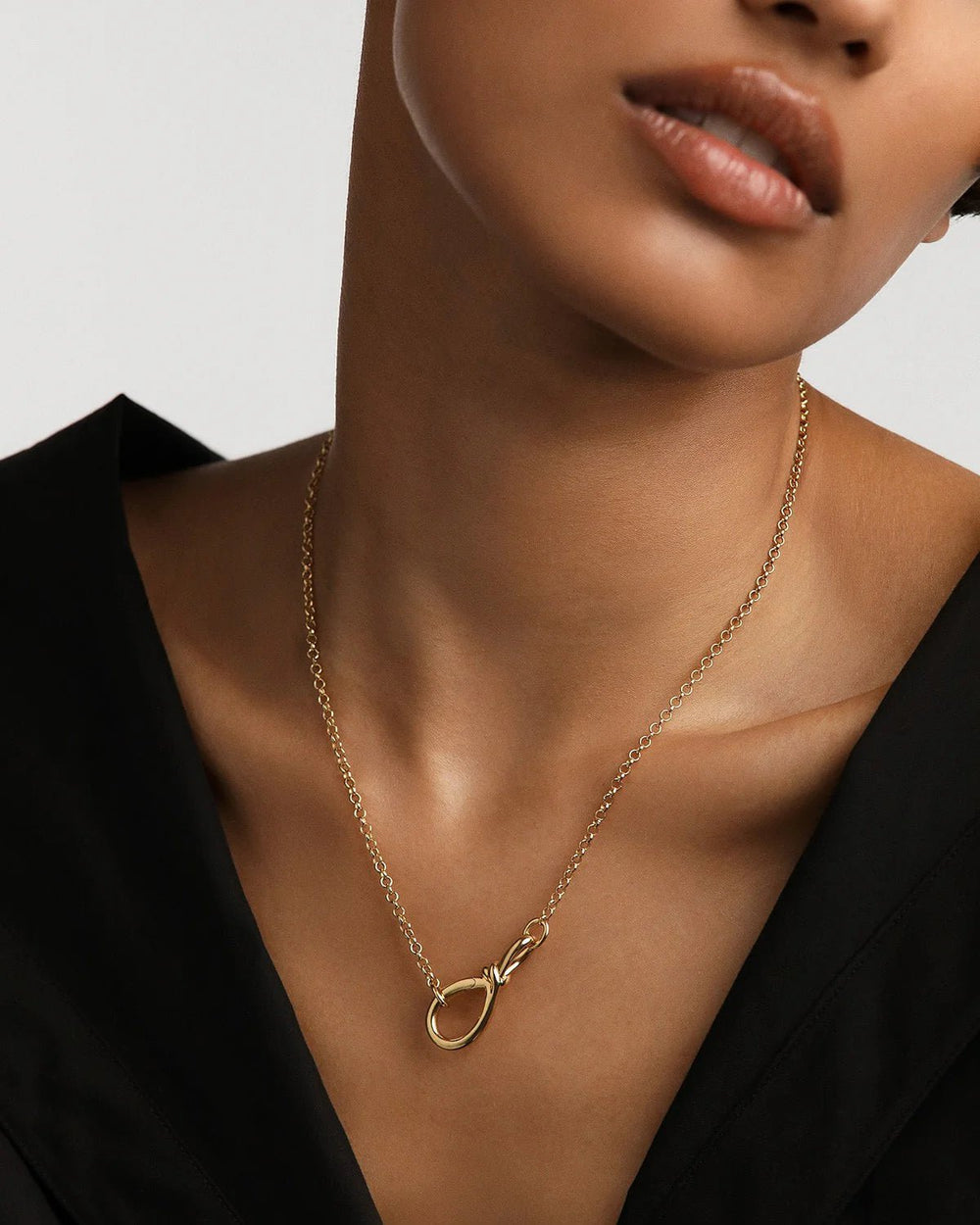 Stacker Clasp Chain Necklace - obligato