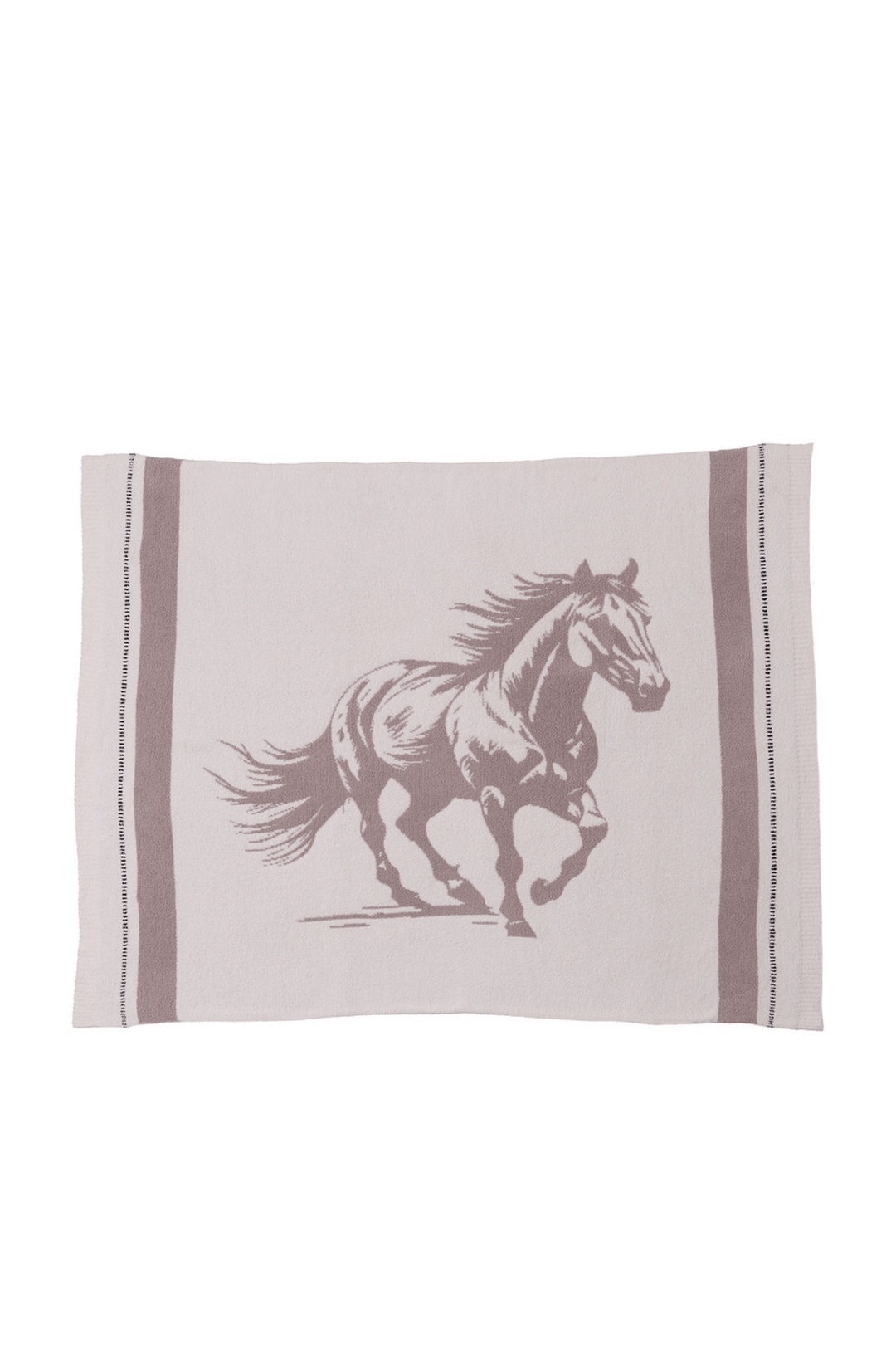 Stallion Throw Blanket 54"x72" - obligato