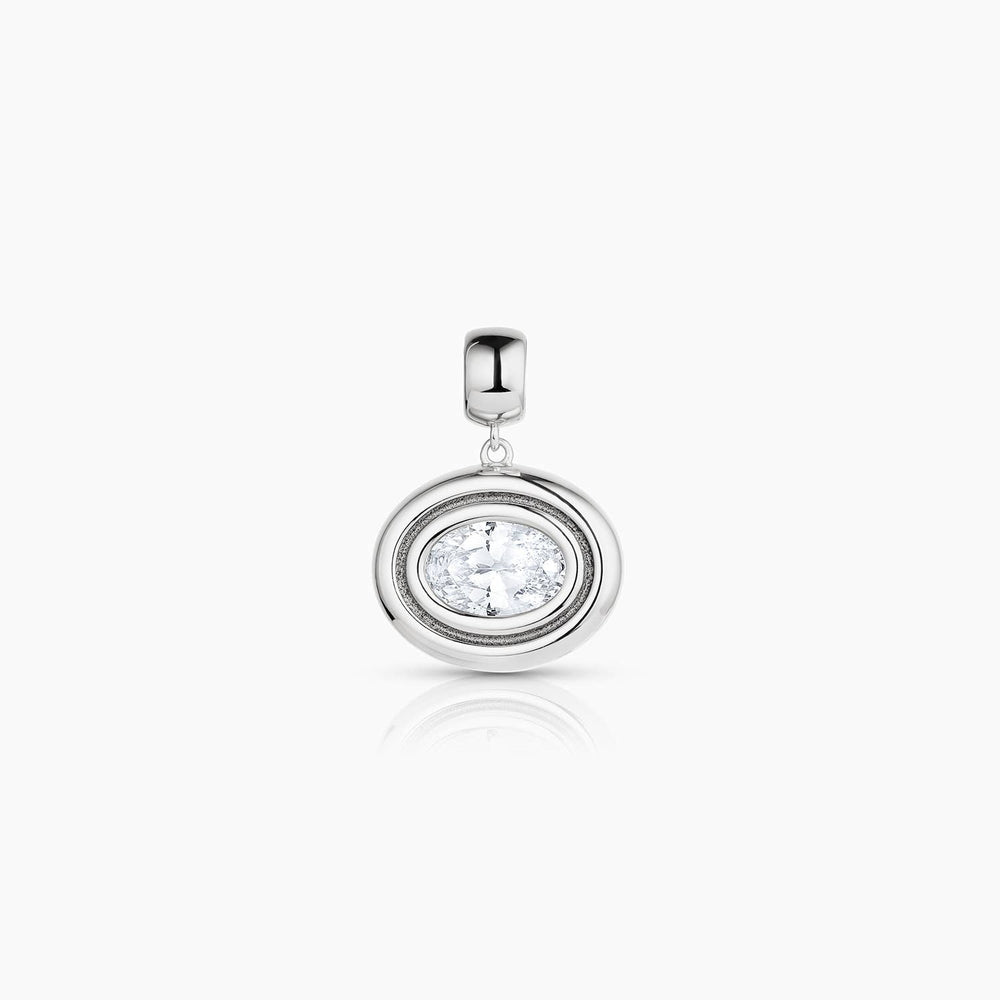 Starlet Oval Charm: 14k Gold Plated - obligato