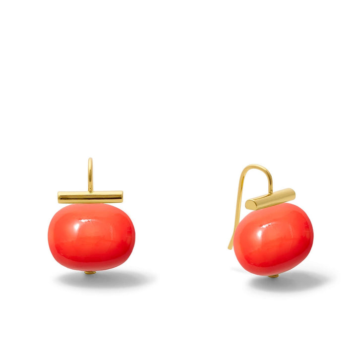 Statement Making Large Pebble Pearls : White - obligato