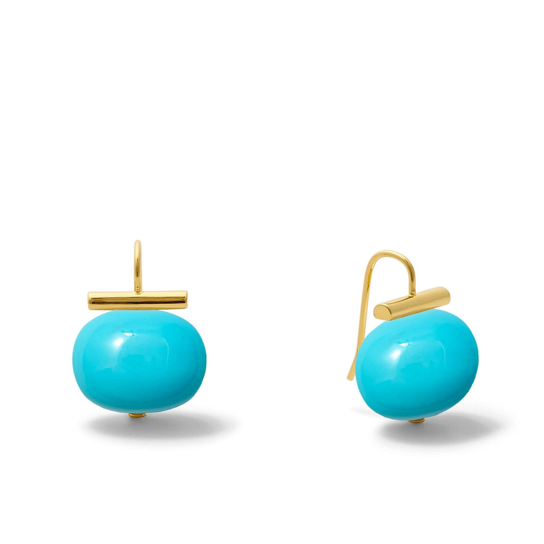 Statement Making Large Pebble Pearls : White - obligato