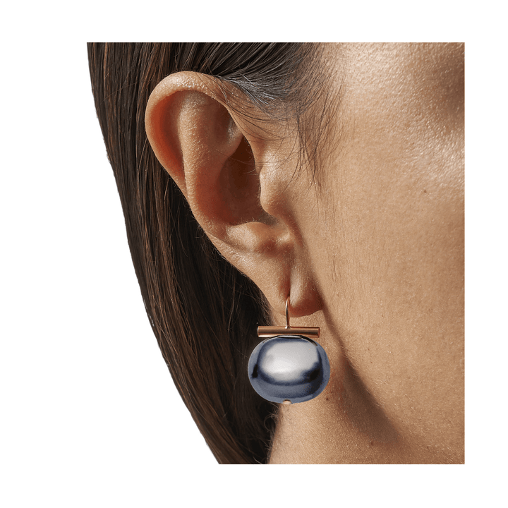 Statement Making Large Pebble Pearls : White - obligato