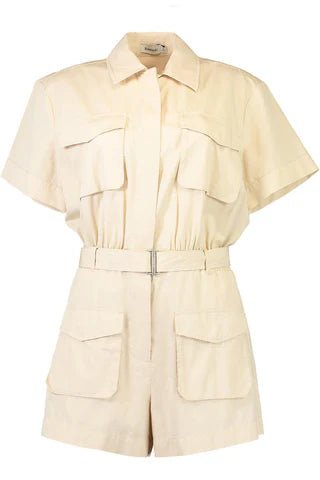 Stevie Short Sleeve Romper - obligato