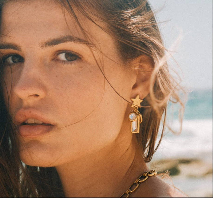 Stevie Star & Heart Earrings - obligato