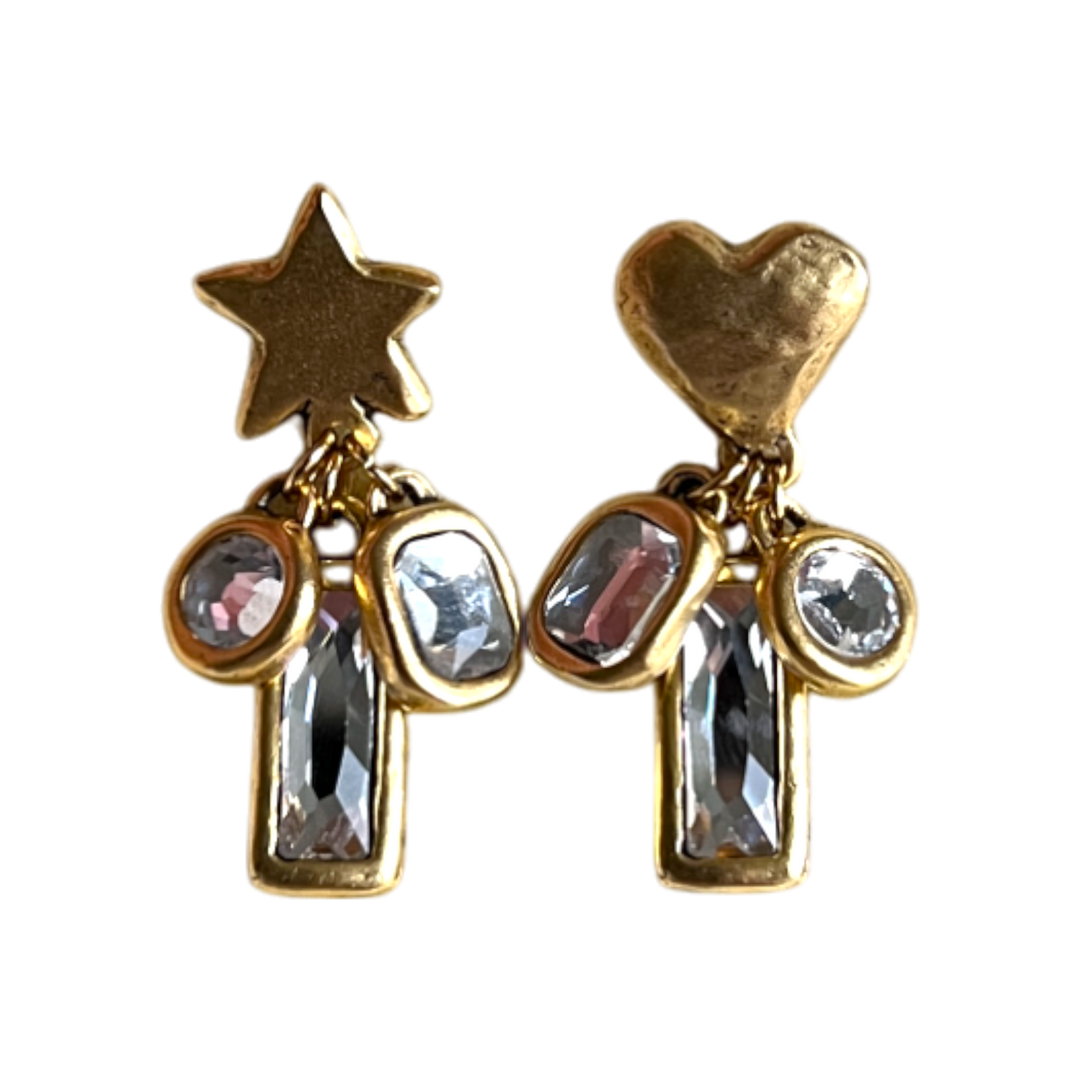 Stevie Star & Heart Earrings - obligato