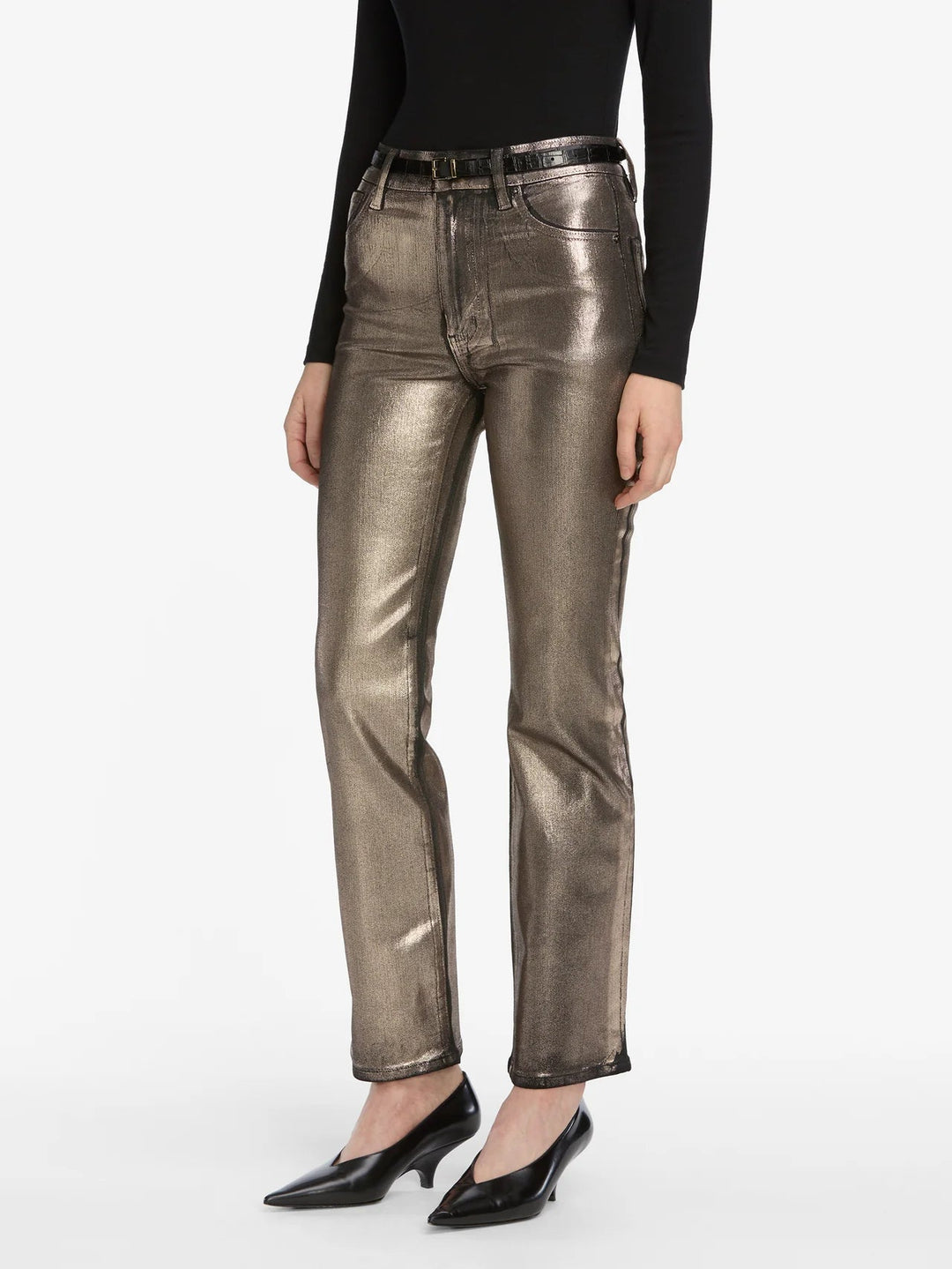 Straight Trouser in Rinse - obligato