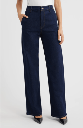 Straight Trouser in Rinse - obligato