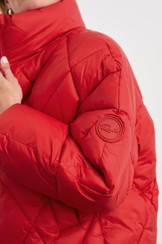 Summit Jacket in Scarlet Red - obligato