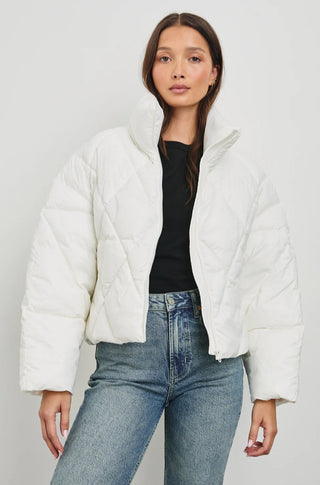 SUMMIT JACKET IN WINTER WHITE - obligato