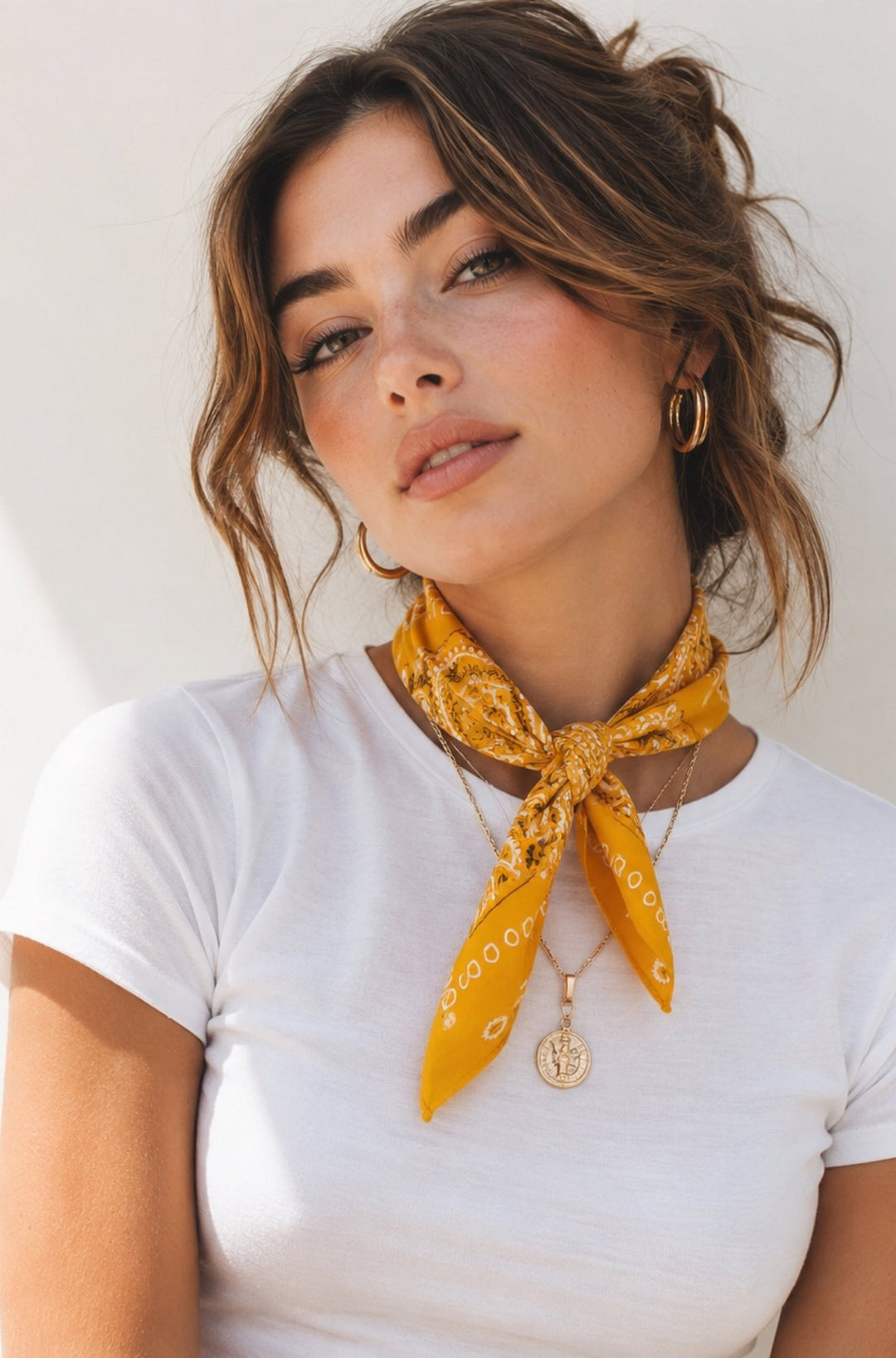 Sun-Kissed Bandanas: Light Orange - obligato