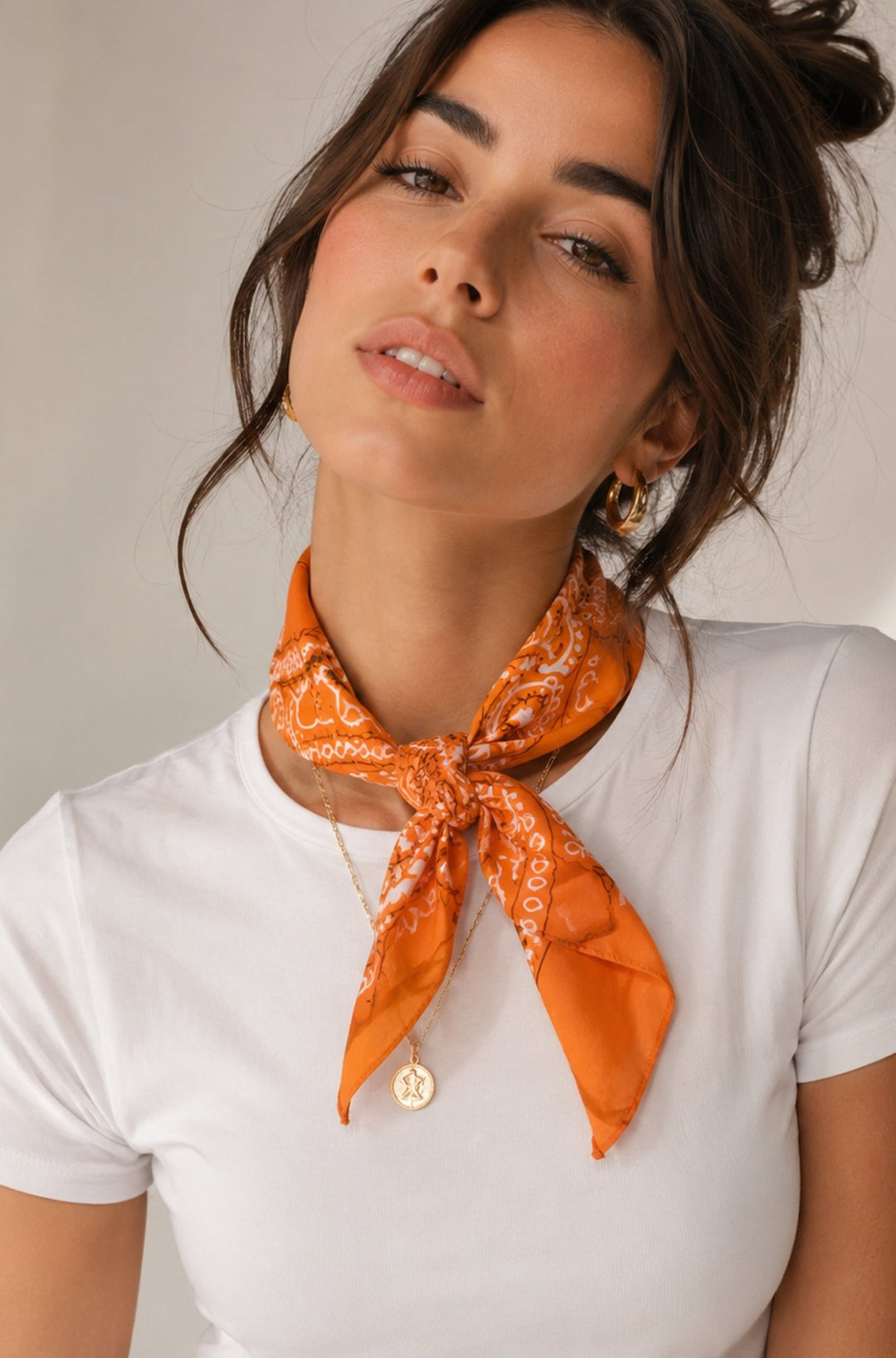 Sun-Kissed Bandanas: Orange - obligato