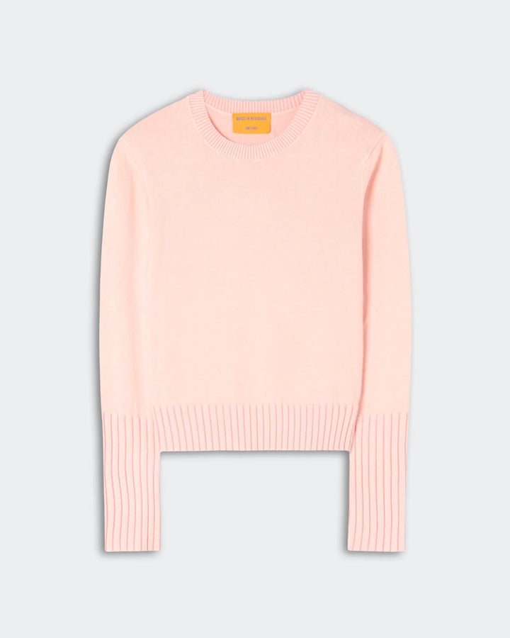Sunwash Shrunken Crew in Sprinkle Pink - obligato