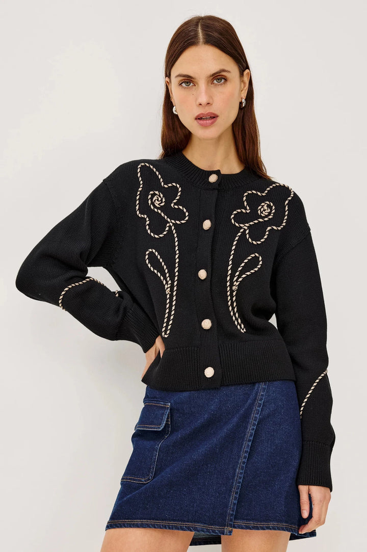 Sybil Cardigan in Western Floral - obligato