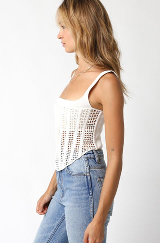 Tal Crochet Top - obligato