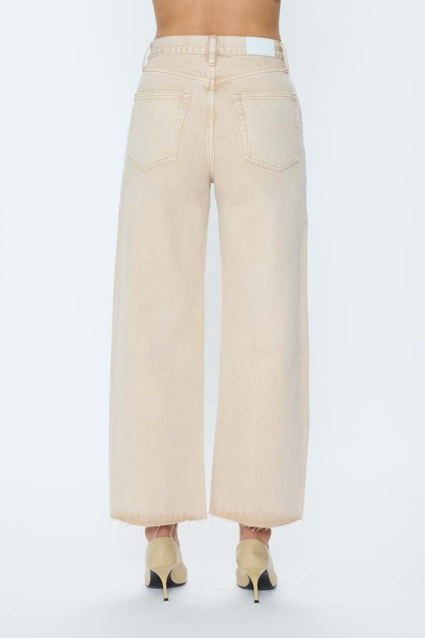 Tate Crop Jean in Dune - obligato