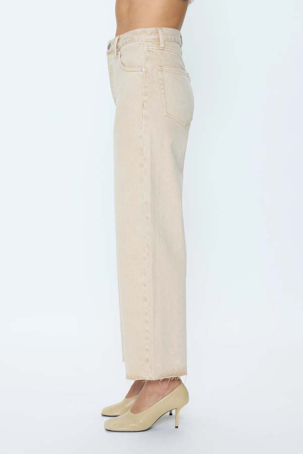 Tate Crop Jean in Dune - obligato