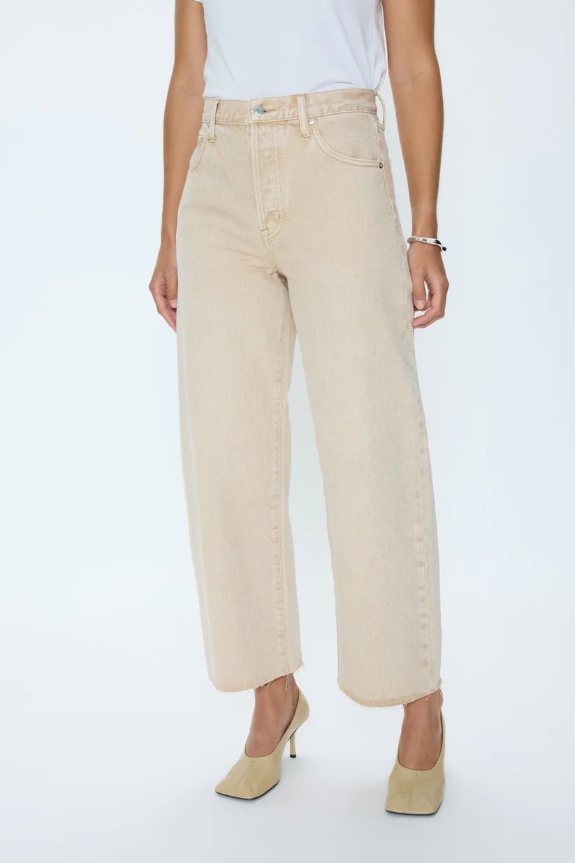Tate Crop Jean in Dune - obligato