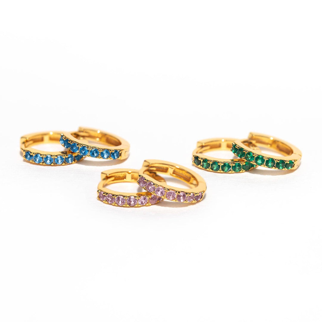 Technicolor Hoop Set: Gold - obligato