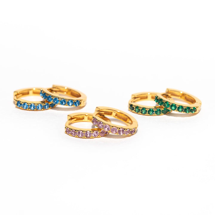 Technicolor Hoop Set: Gold - obligato