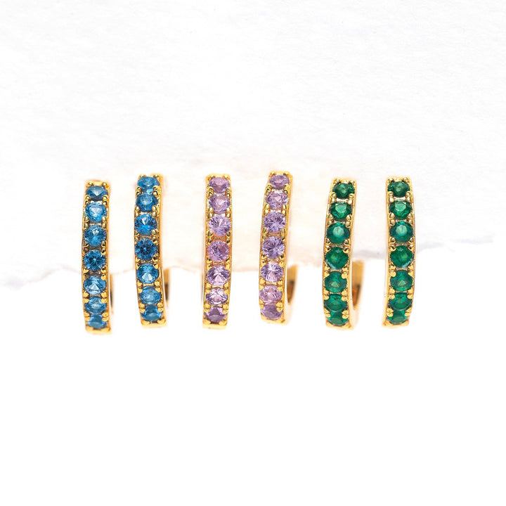 Technicolor Hoop Set: Gold - obligato