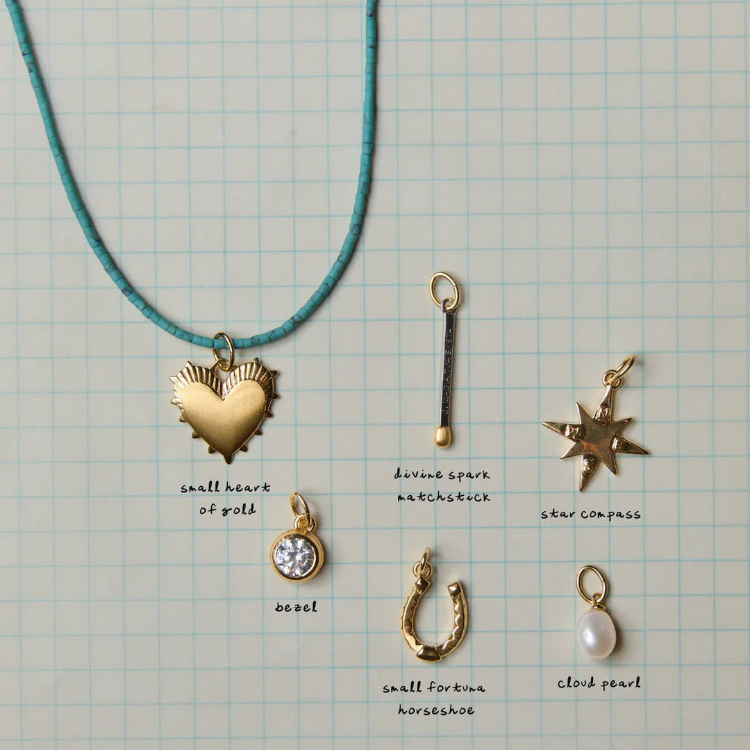 Teeny Turquoise Gemstone Necklace - obligato