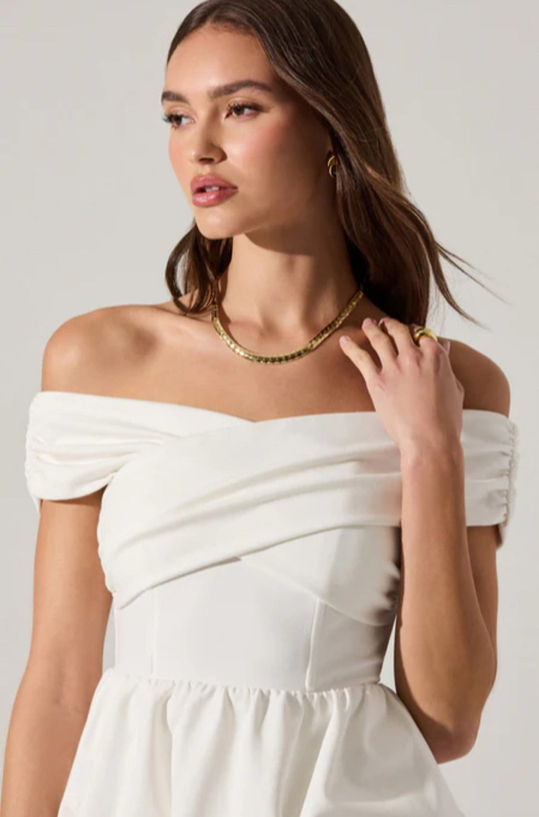 Tennille Top in White - obligato