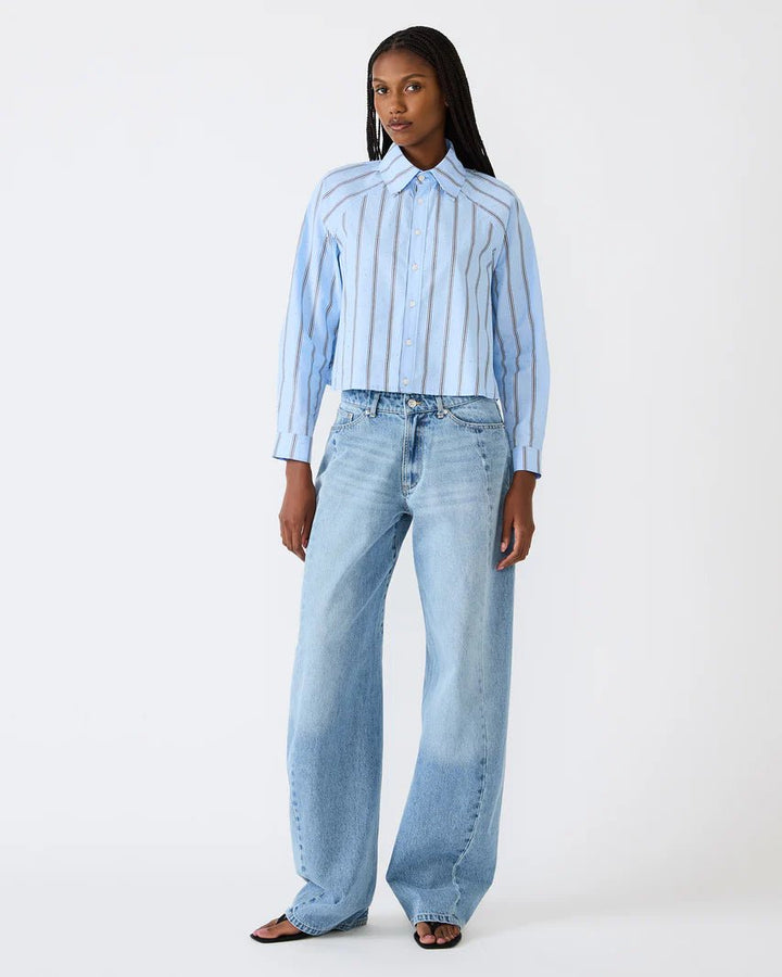 Tess Top in Estate Blue - obligato