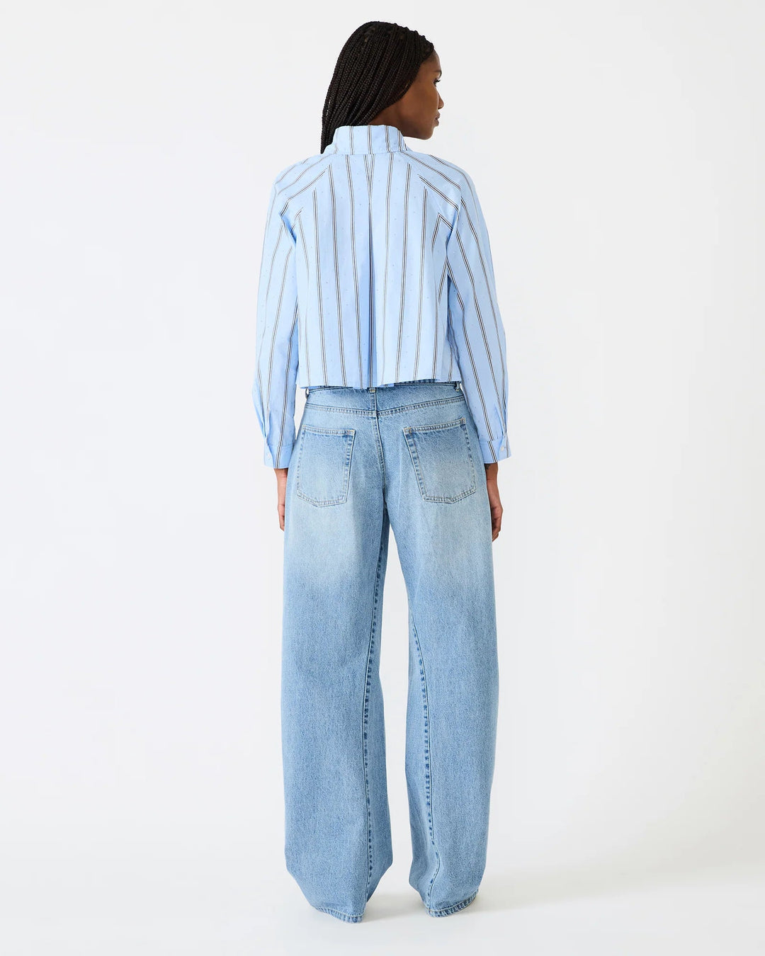 Tess Top in Estate Blue - obligato