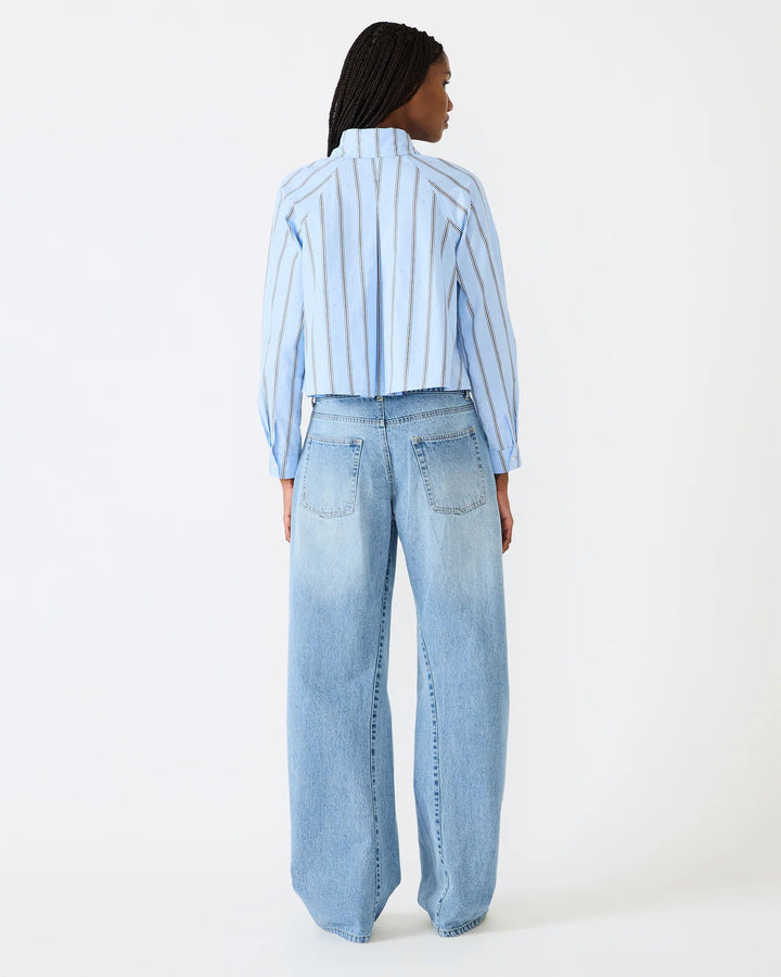 Tess Top in Estate Blue - obligato