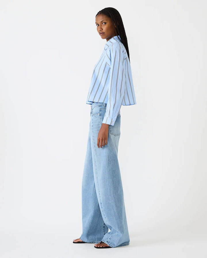 Tess Top in Estate Blue - obligato