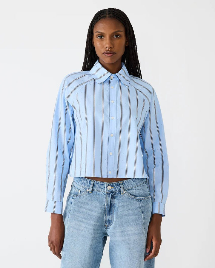 Tess Top in Estate Blue - obligato