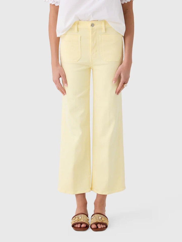 The Anchor Pant in Lemon - obligato