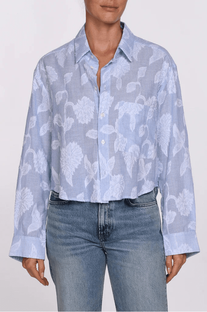 The Belle Top in Botanic Overlay - obligato