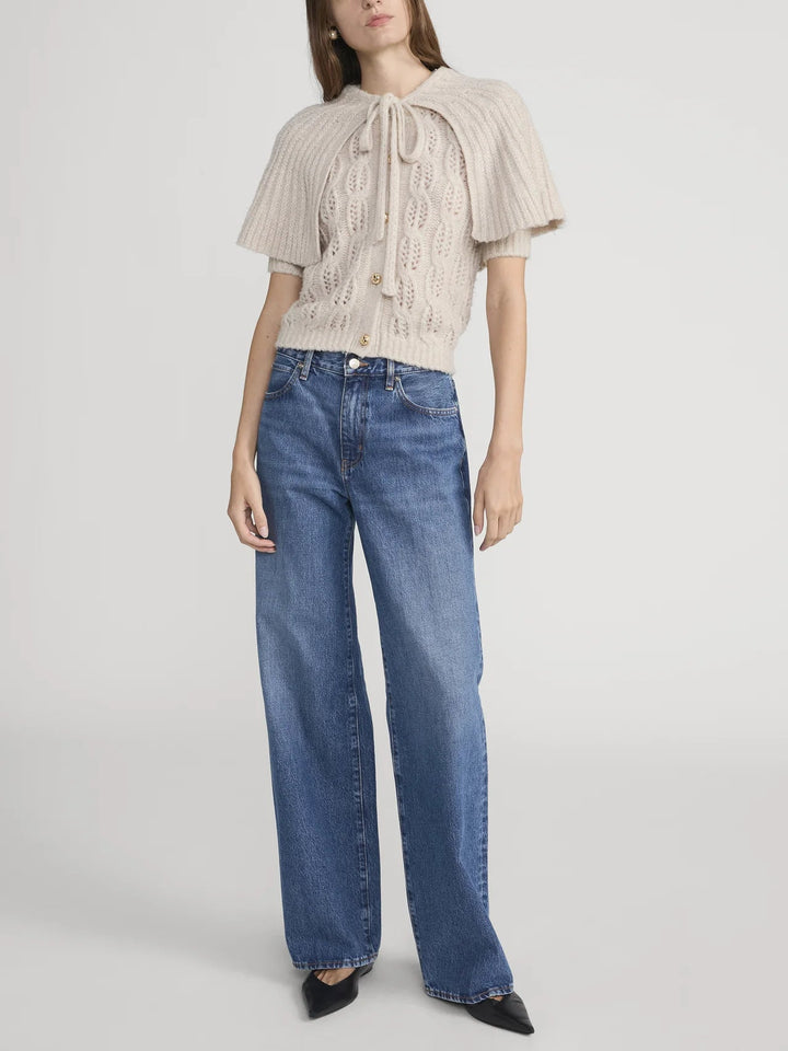 The Cape Cardi in Fawn - obligato