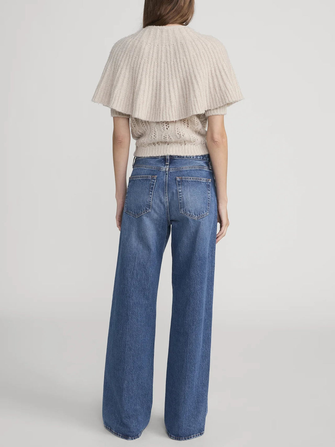 The Cape Cardi in Fawn - obligato