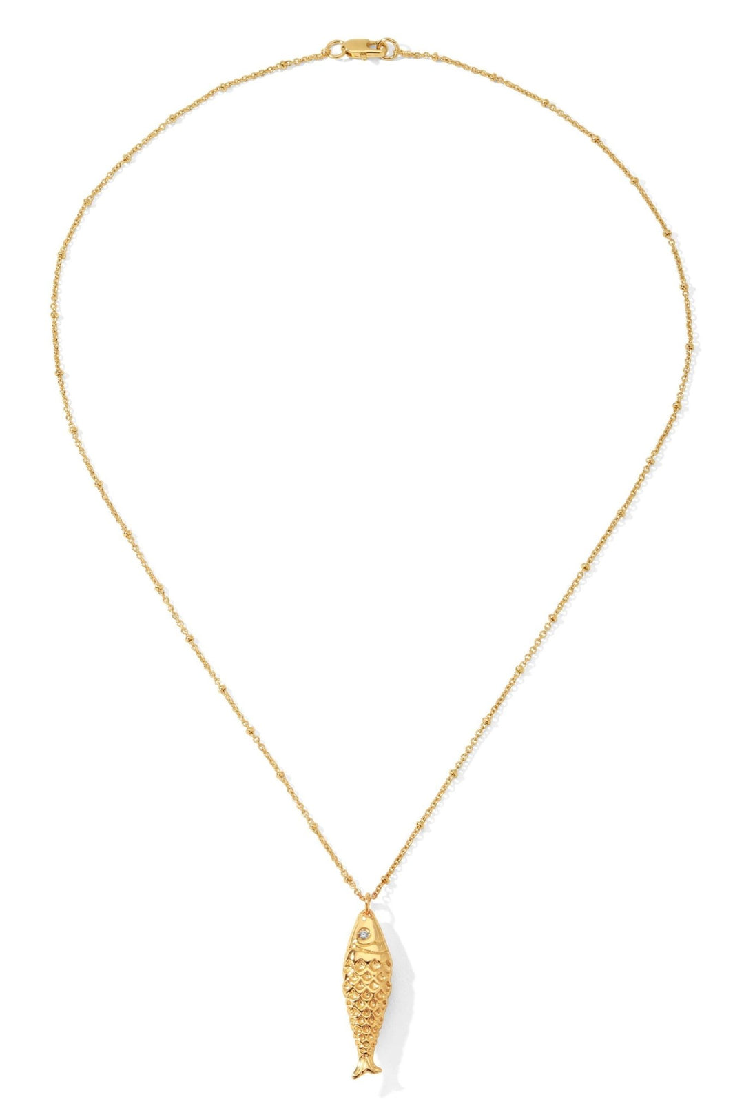 The Celeste Fish Necklace - obligato