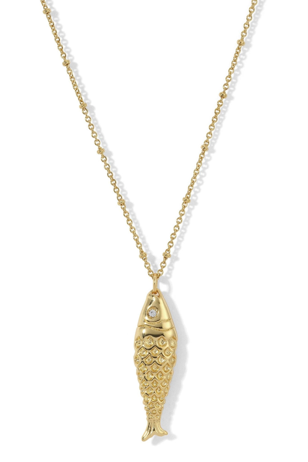 The Celeste Fish Necklace - obligato