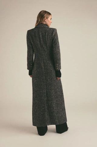 The City Coat in Black Multi - obligato