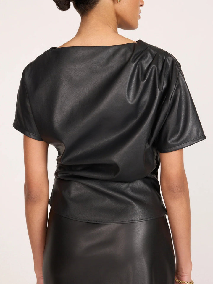 The Cleo Top in Black Onyx - obligato