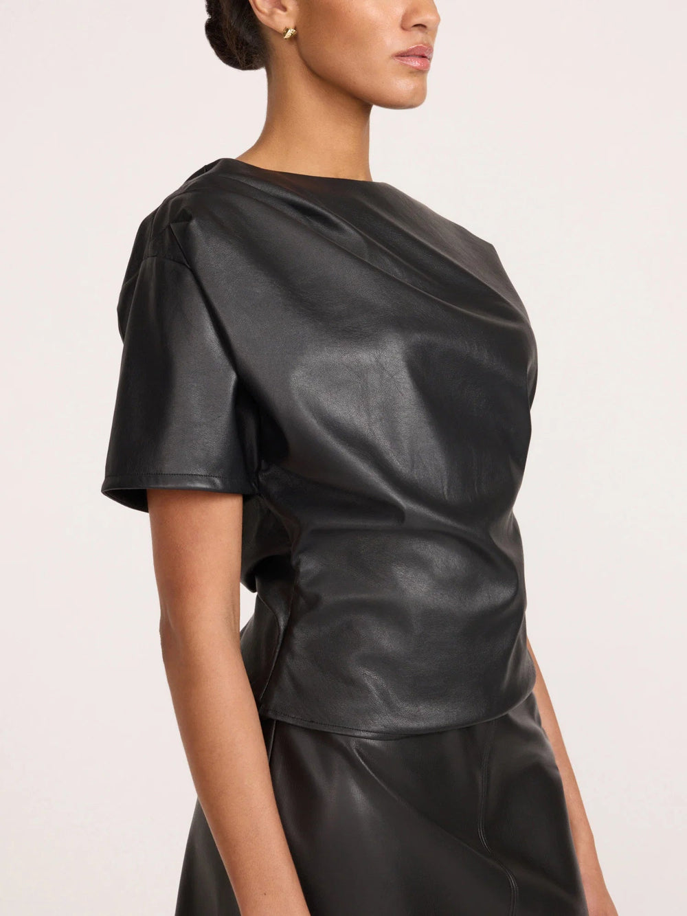 The Cleo Top in Black Onyx - obligato